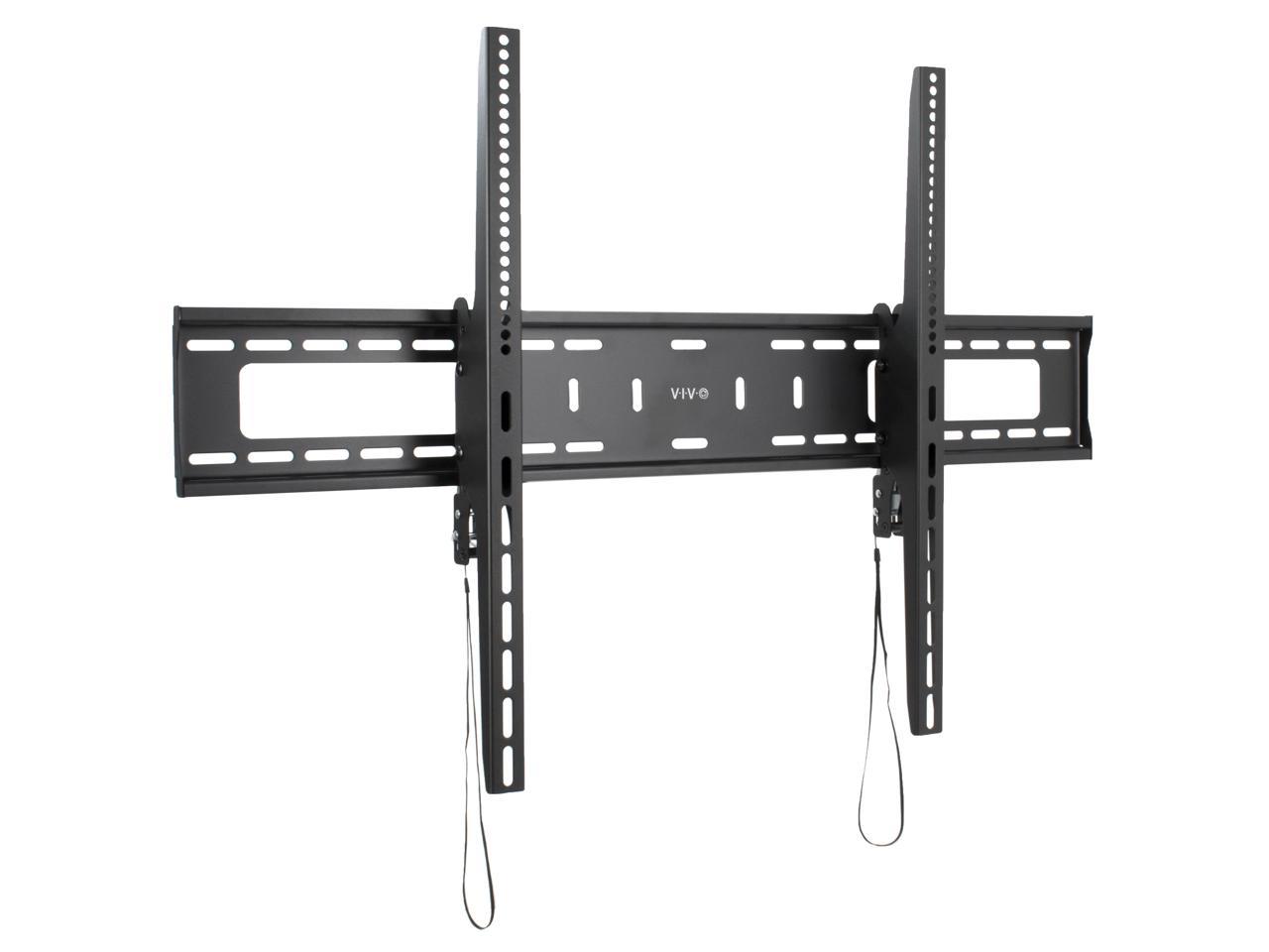 VIVO Black Extra Large Heavy Duty 60 to 100 LCD LED Curved and Flat Screen TV Wall Mount Bracket (MOUNT-VW100T)