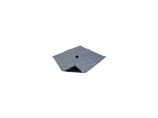 ZORO SELECT 5WTZ4 Tarp,Drainage,Polyethylene,7x7Ft